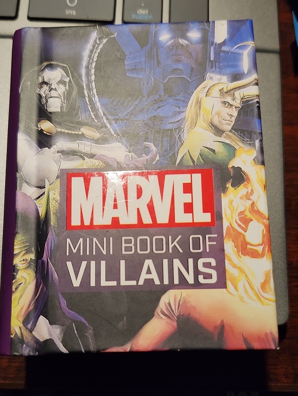Marvel Mini Book of Villains – Red, White, Purple, Blue, Yellow Artwork